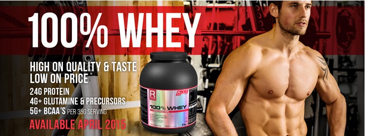 100% whey protein Reflex Nutrition